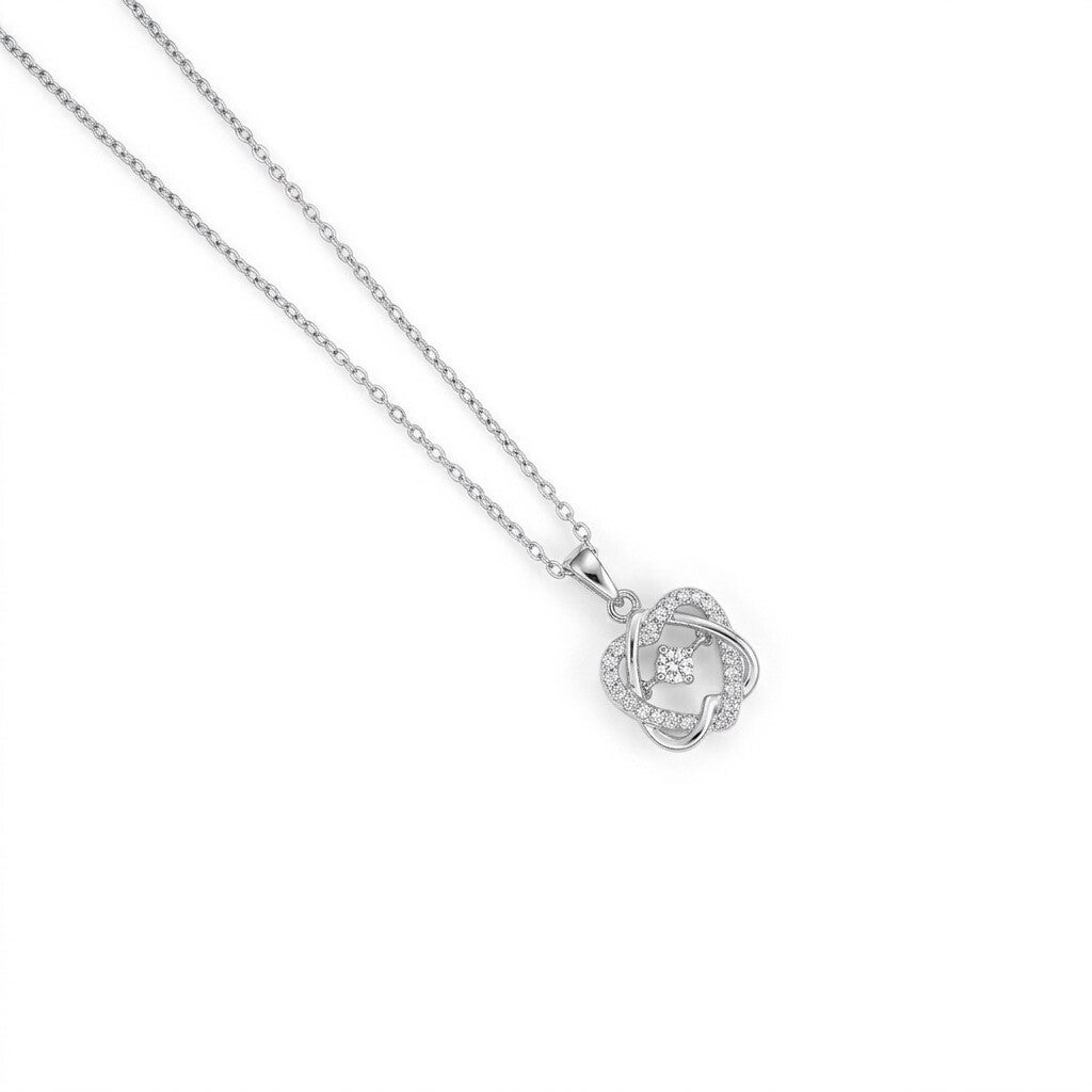 Collier en acier inoxydable – argenté