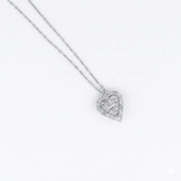Collier en acier inoxydable – argenté