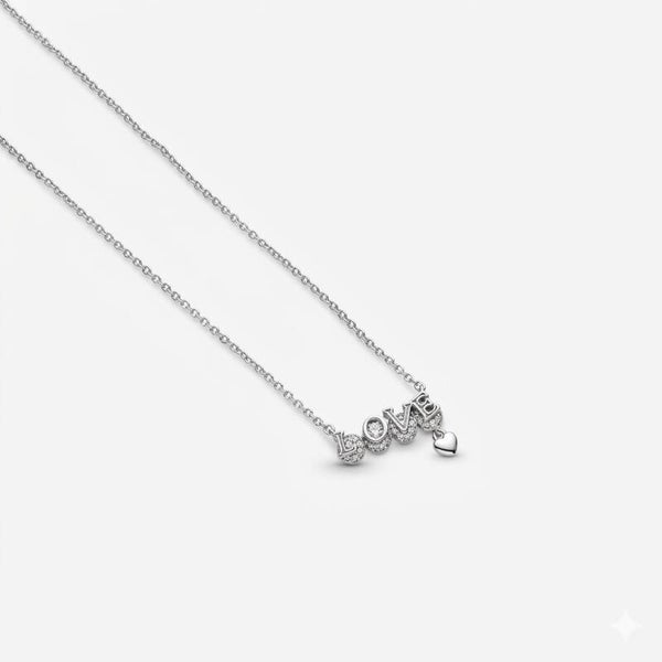 Collier en acier inoxydable – argenté