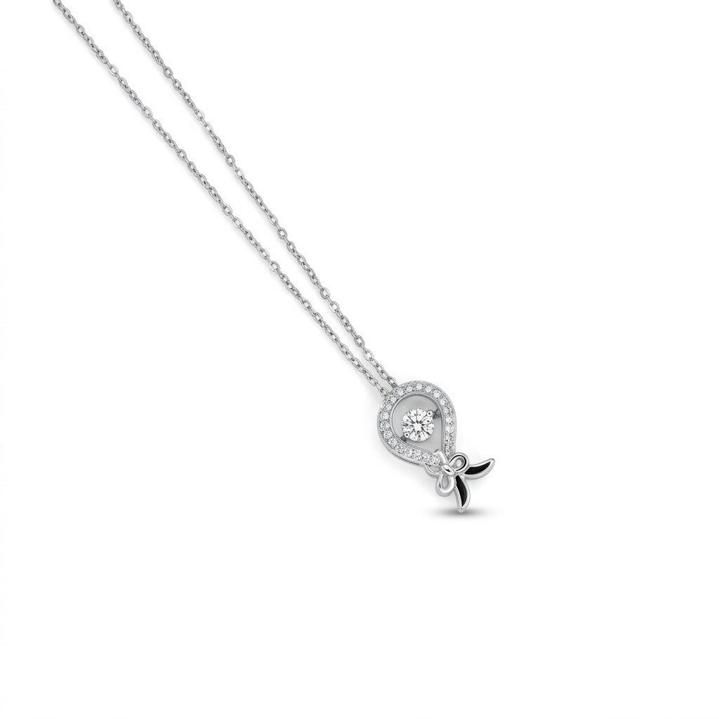 Collier en acier inoxydable – argenté