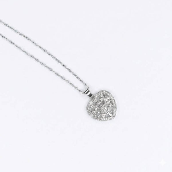 Collier en acier inoxydable – argenté
