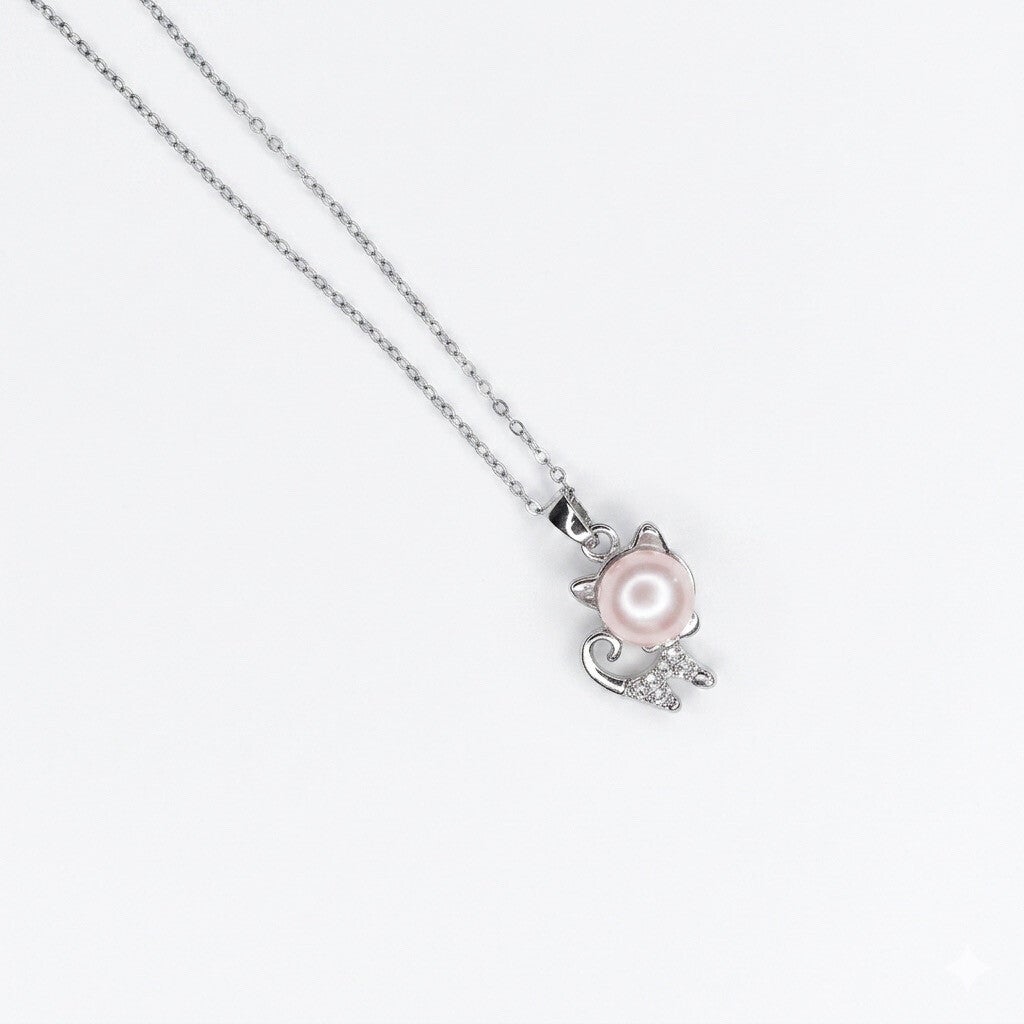 Collier en acier inoxydable – argenté