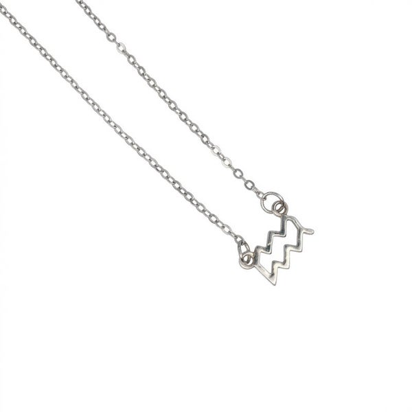 Collier en acier inoxydable – argenté