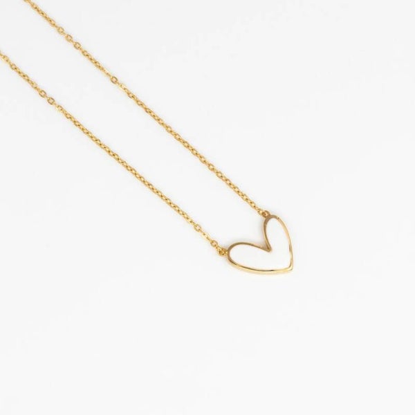 Collier en acier inoxydable – doré