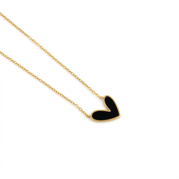 Collier en acier inoxydable – doré