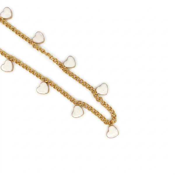 Collier en acier inoxydable – doré
