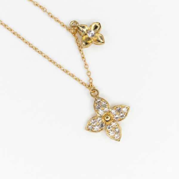 Collier en acier inoxydable – doré