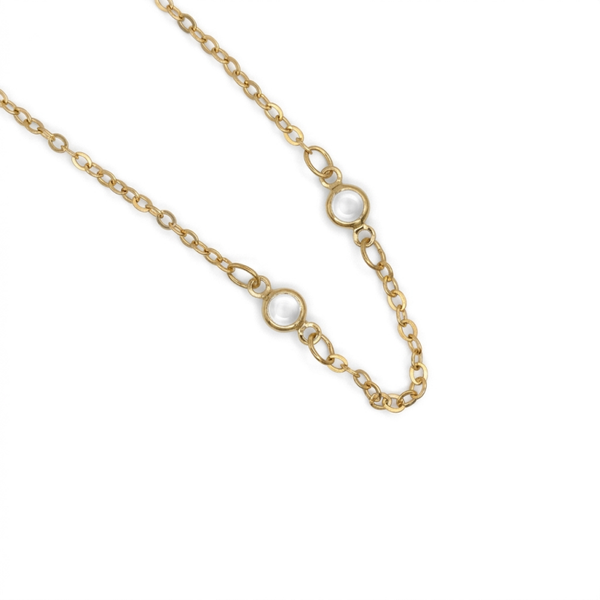 Collier en acier inoxydable – doré