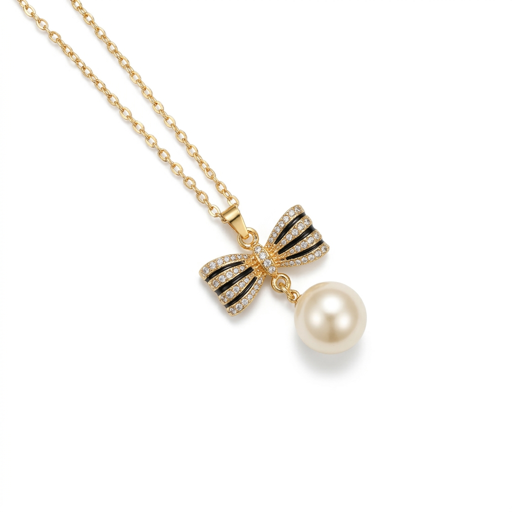 Collier en acier inoxydable – doré