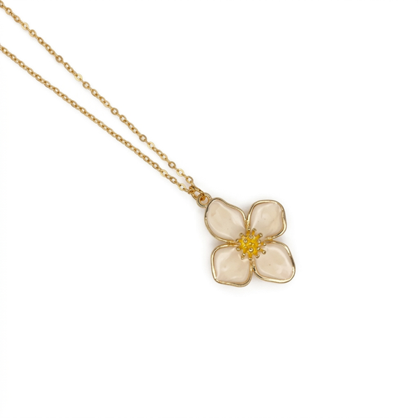 Collier en acier inoxydable – doré