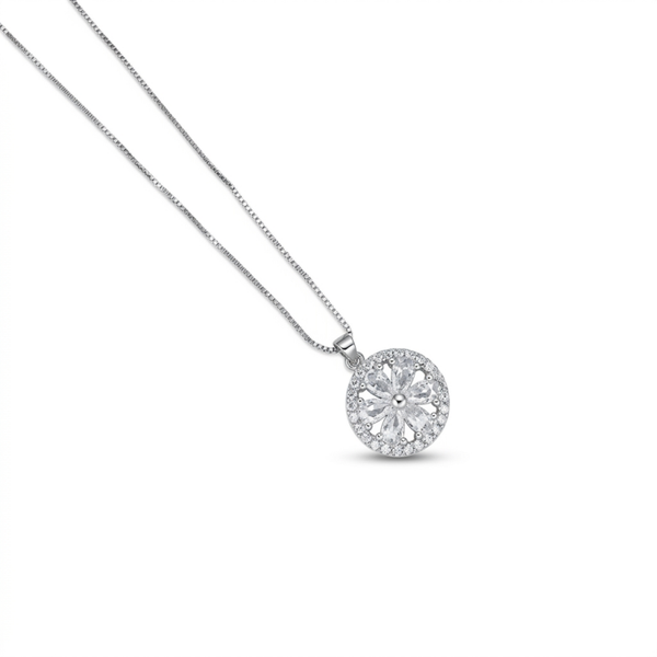 Collier en acier inoxydable – argenté
