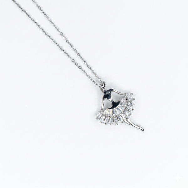 Collier en acier inoxydable – argenté