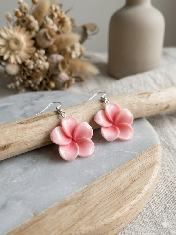 Boucles d’oreilles Fleur