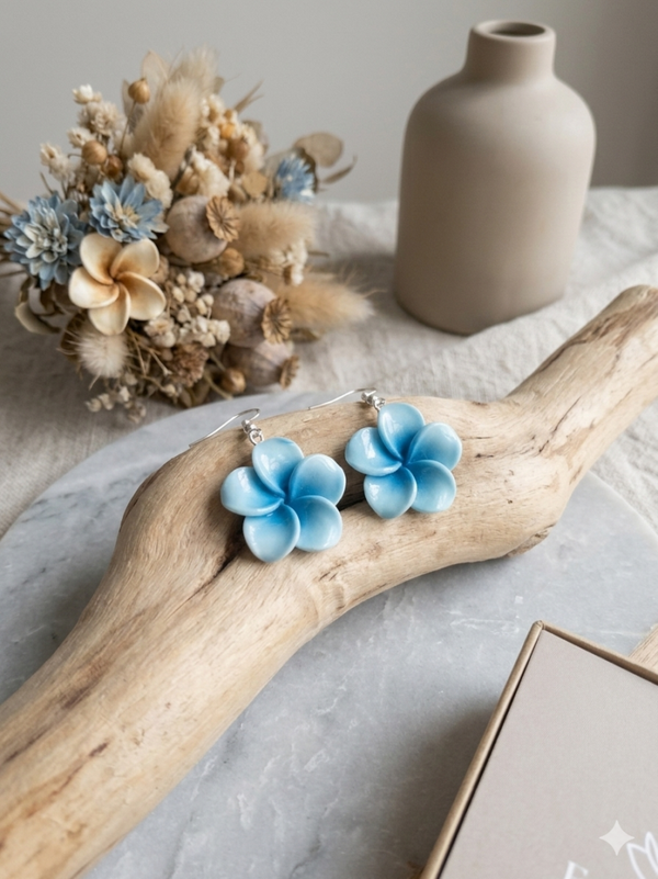 Boucles d’oreilles Fleur