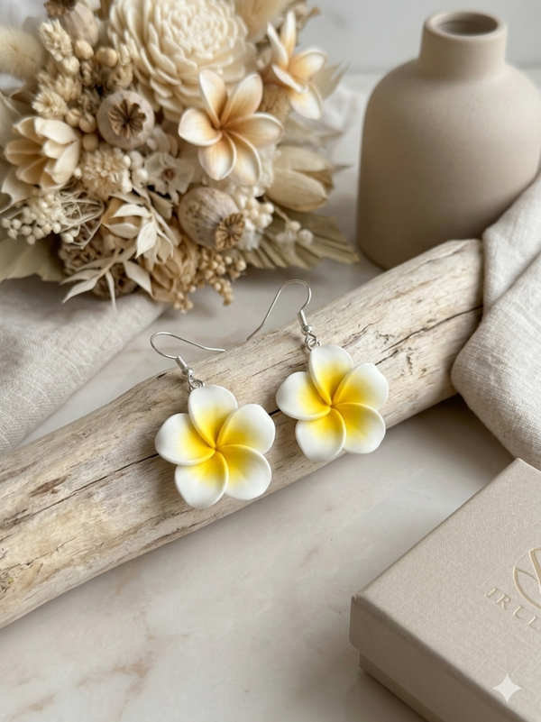Boucles d’oreilles Fleur