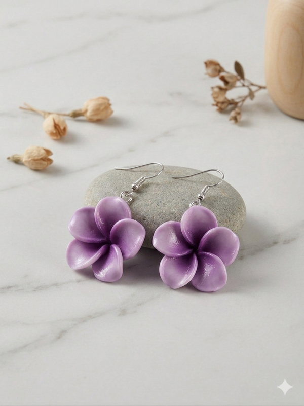 Boucles d’oreilles Fleur