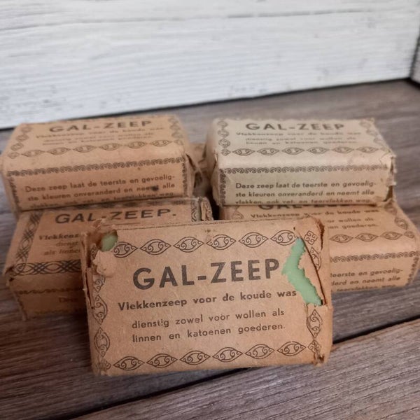 Blokjes Gal zeep.