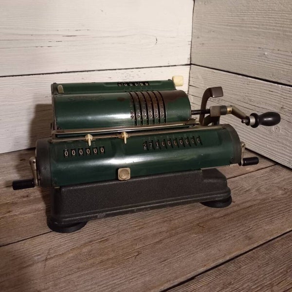 Vintage mechanische Walther rekenmachine, 1926-1954.