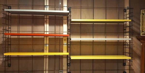 Authentiek vintage dubbel Tomado rek.