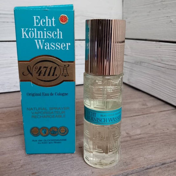 4711 Eae de Cologne, 75 ml, vintage navulbare fles.