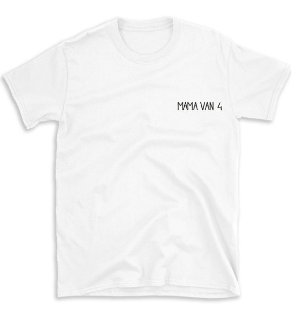 Bio T-shirt volwassenen Mama/Papa van