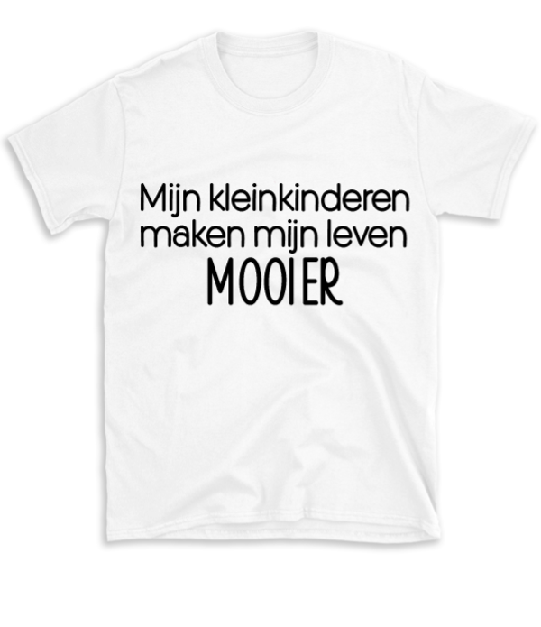 Bio T-shirt volwassenen mijn kleinkinderen