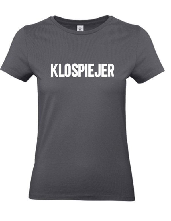 T-shirt volwassenen Klospiejer