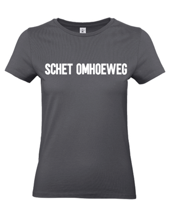 T-shirt volwassenen Schèt omhoeweg