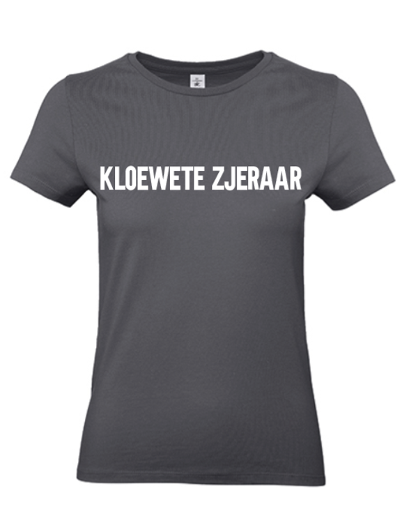 T-shirt volwassenen Kloewete Zjeraar