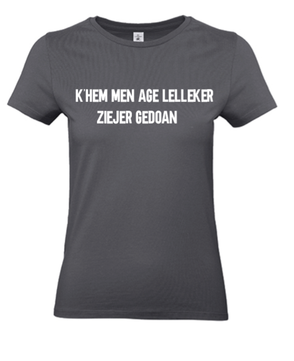 T-shirt volwassenen K'hem men age lellek ziejer gedoan