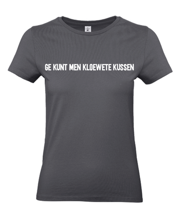 Bio T-shirt ge kunt men kloewete kussen