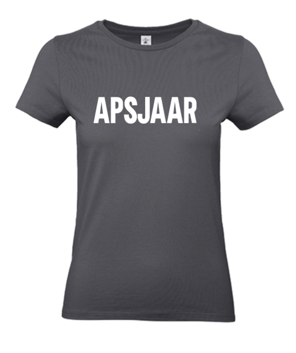 T-shirt volwassenen Apsjaar