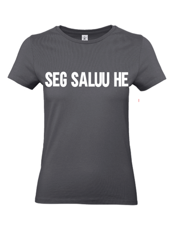 T-shirt volwassenen Seg saluu he