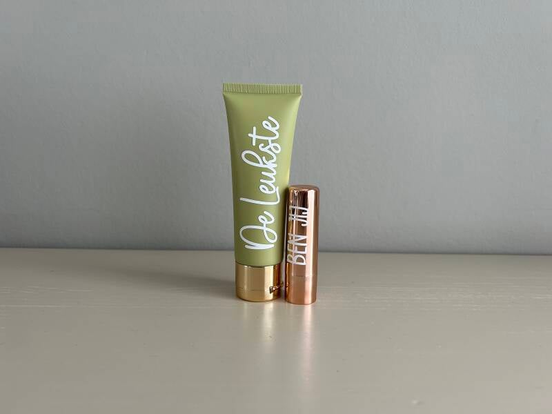 Kleuren bedankjes. Set Handcrème groen