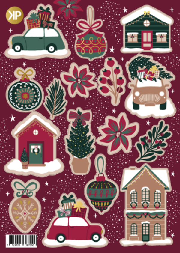 Stickers | Stickervel Classic Christmas