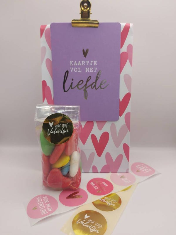 Cadeaupakket | Hartjesliefde