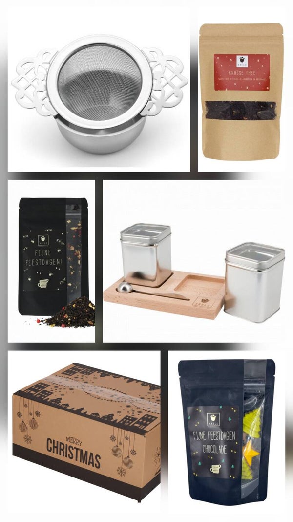 Kerstpakket | Theepakket Fijne Feestdagen