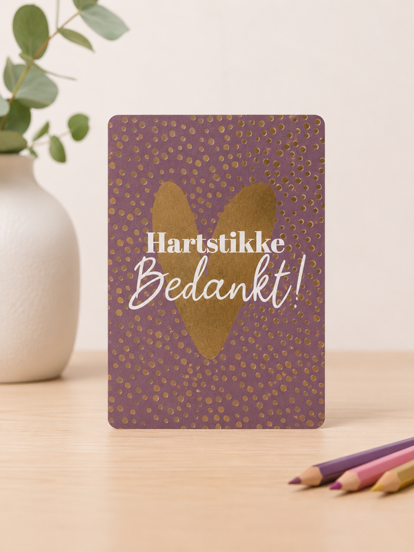 Kaarten | A7 Hartstikke bedankt