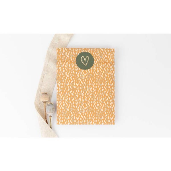Cadeauzakjes | confetti orange (5 stuks)