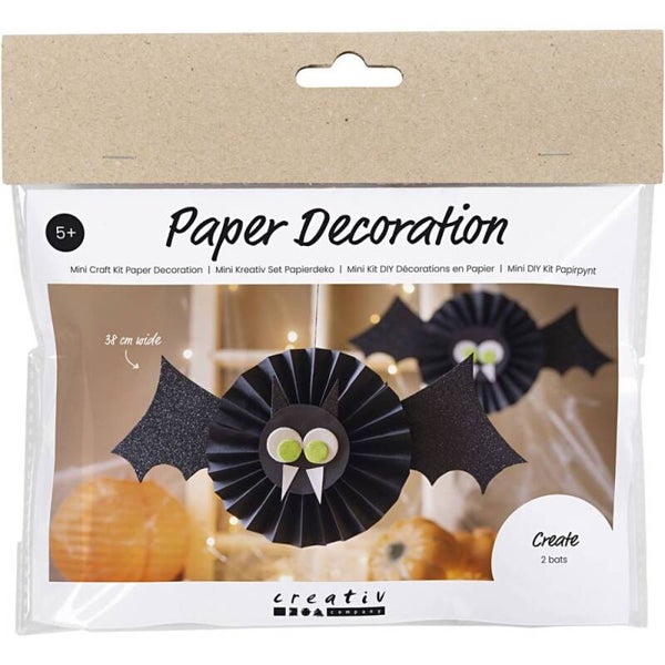 DIY | Papieren Vleermuis | Halloween