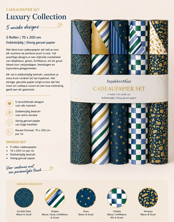 Cadeaupapier | Set Luxury collection