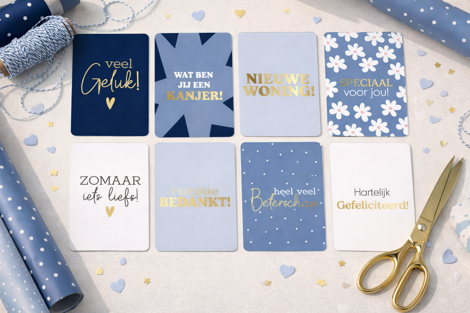 Kaarten | A7 Set B voorjaar 8 stuks