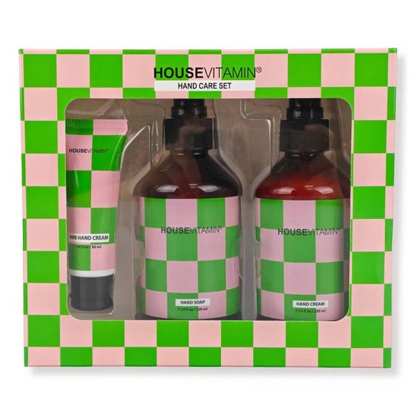 Cadeaus | Giftset hand care set groen&roze