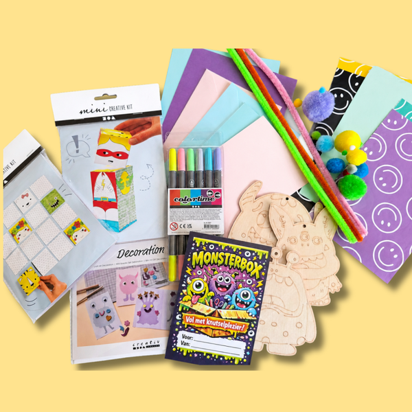 Knutselboxen | DIY Monsterbox