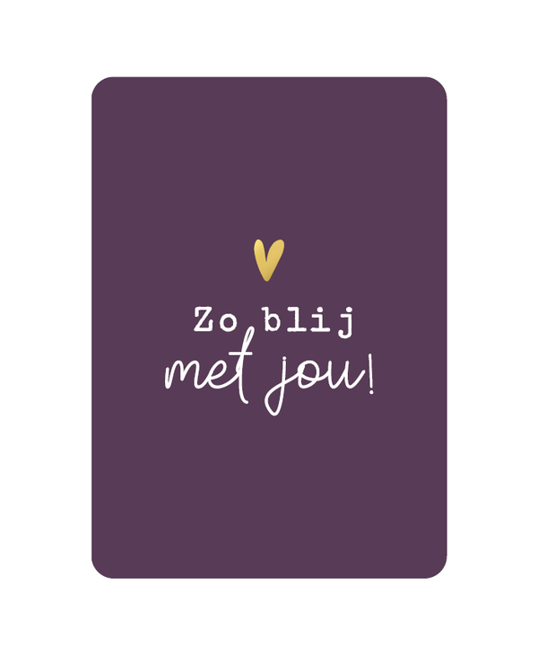 Kaarten | A7 Zo blij met jou