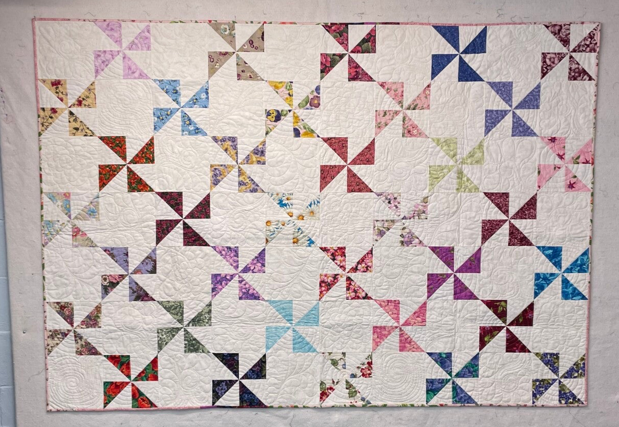 Quilt: DW grandma’s Flower Garden