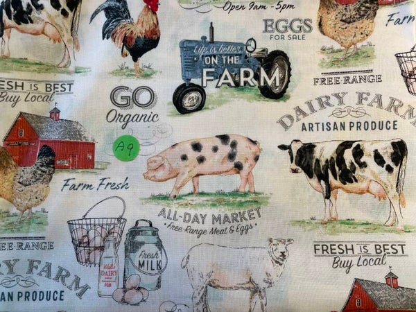 Farm Fresh Collage Mat