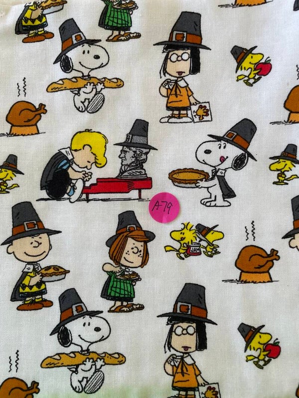 Thanksgiving Charlie Brown Mat