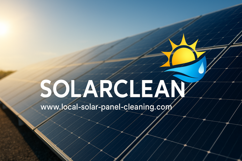Advert for solar clean