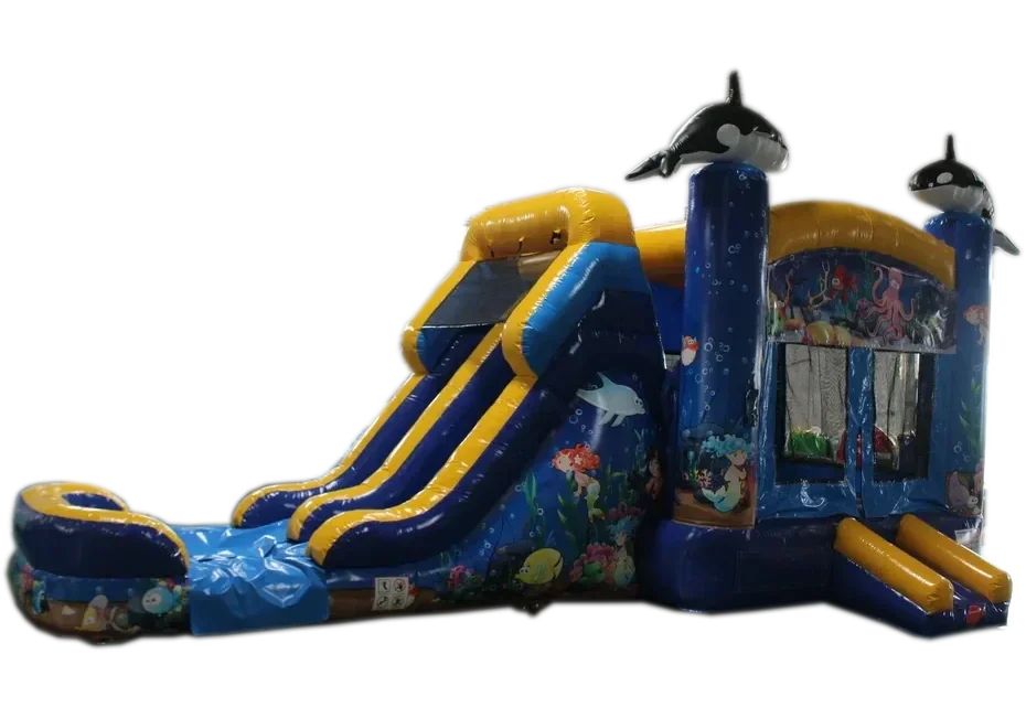28’ wet and dry bounce and slide